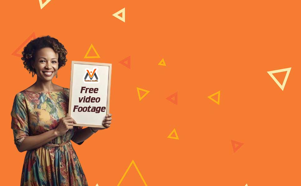 Triangle Free Motion Graphics | Vibrant Orange Background with Triangle Animation for Video Projects | VM963 vedan-media-vm963 free motion graphics